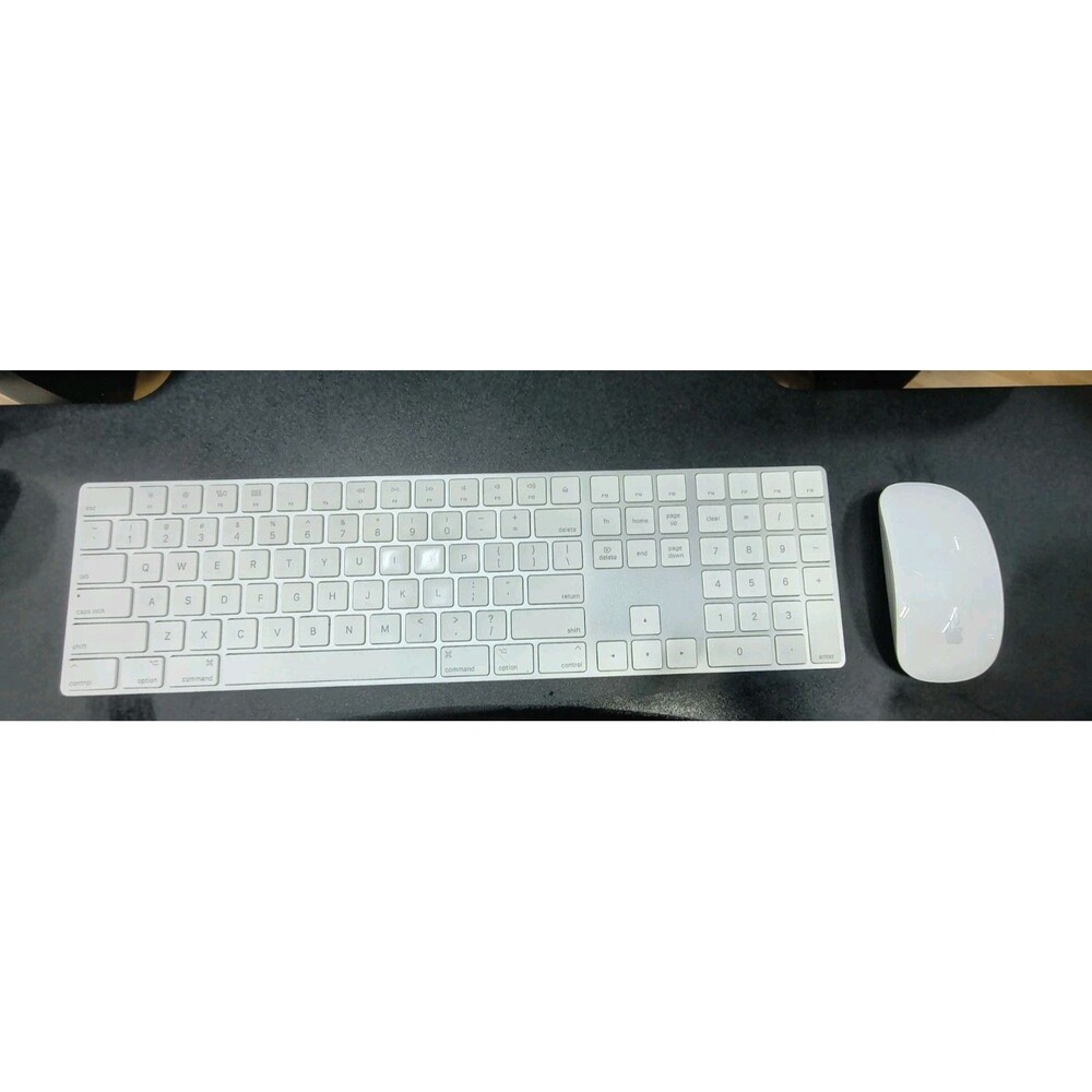 Apple Magic Keyboard A1843 & Magic Mouse 2 A1657 Bundle, Works